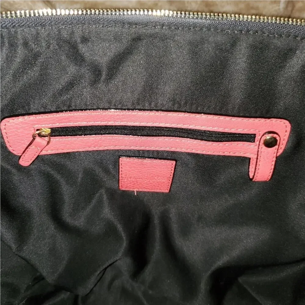 Neiman Marcus Two Toned Pink Tote Bag NWOT - Picture 3 of 6